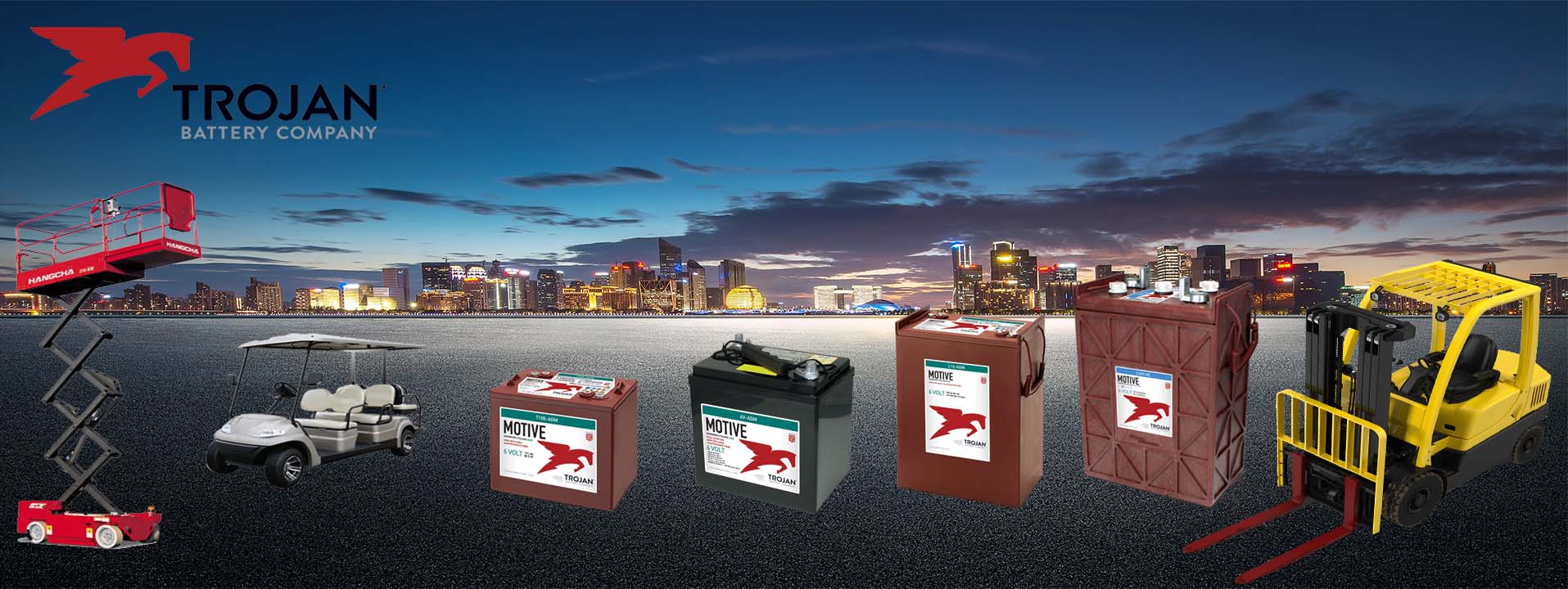 美国邱健Trojan蓄电池产品中心