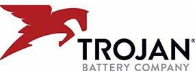 美国邱健Trojan蓄电池logo